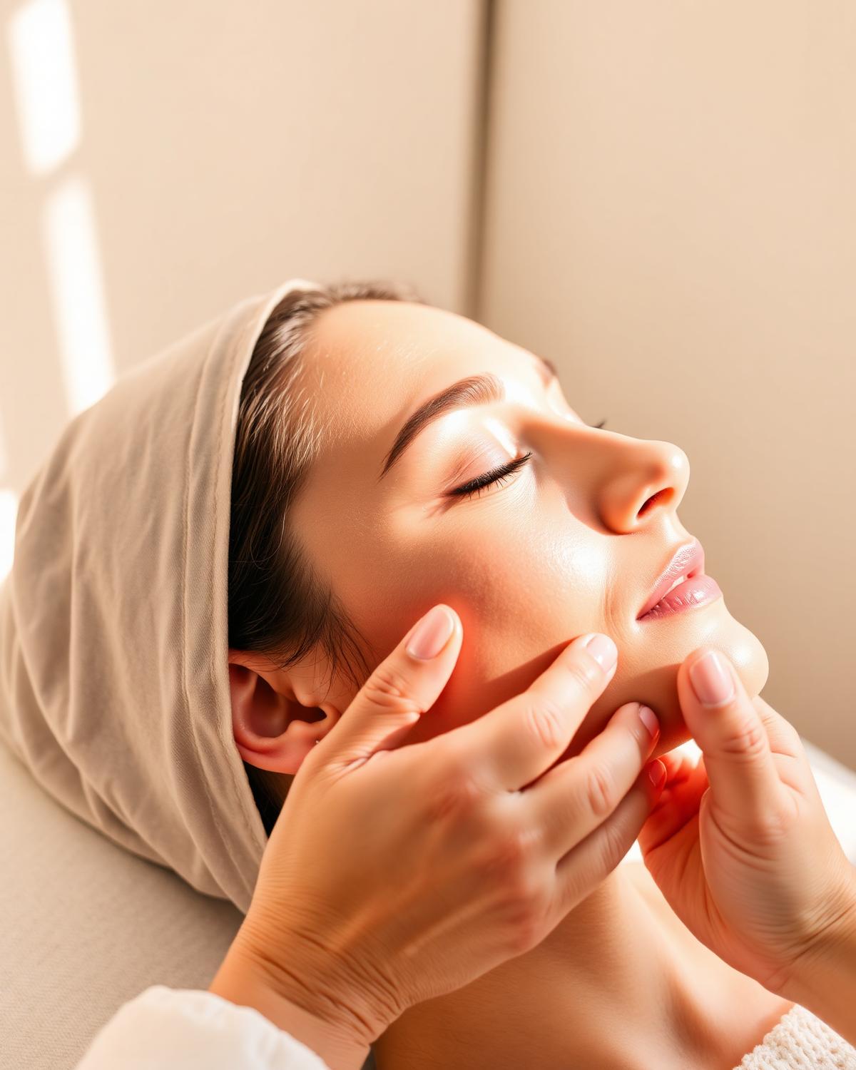 Ornela providing personalised at-home aesthetic care
